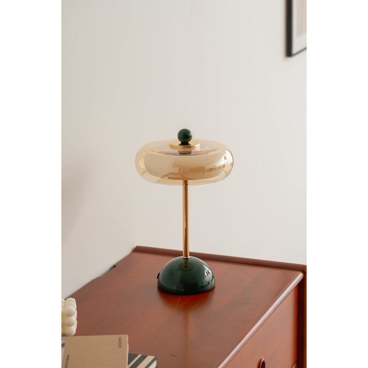 Avenlow Layered Glass Cordless Table Lamp