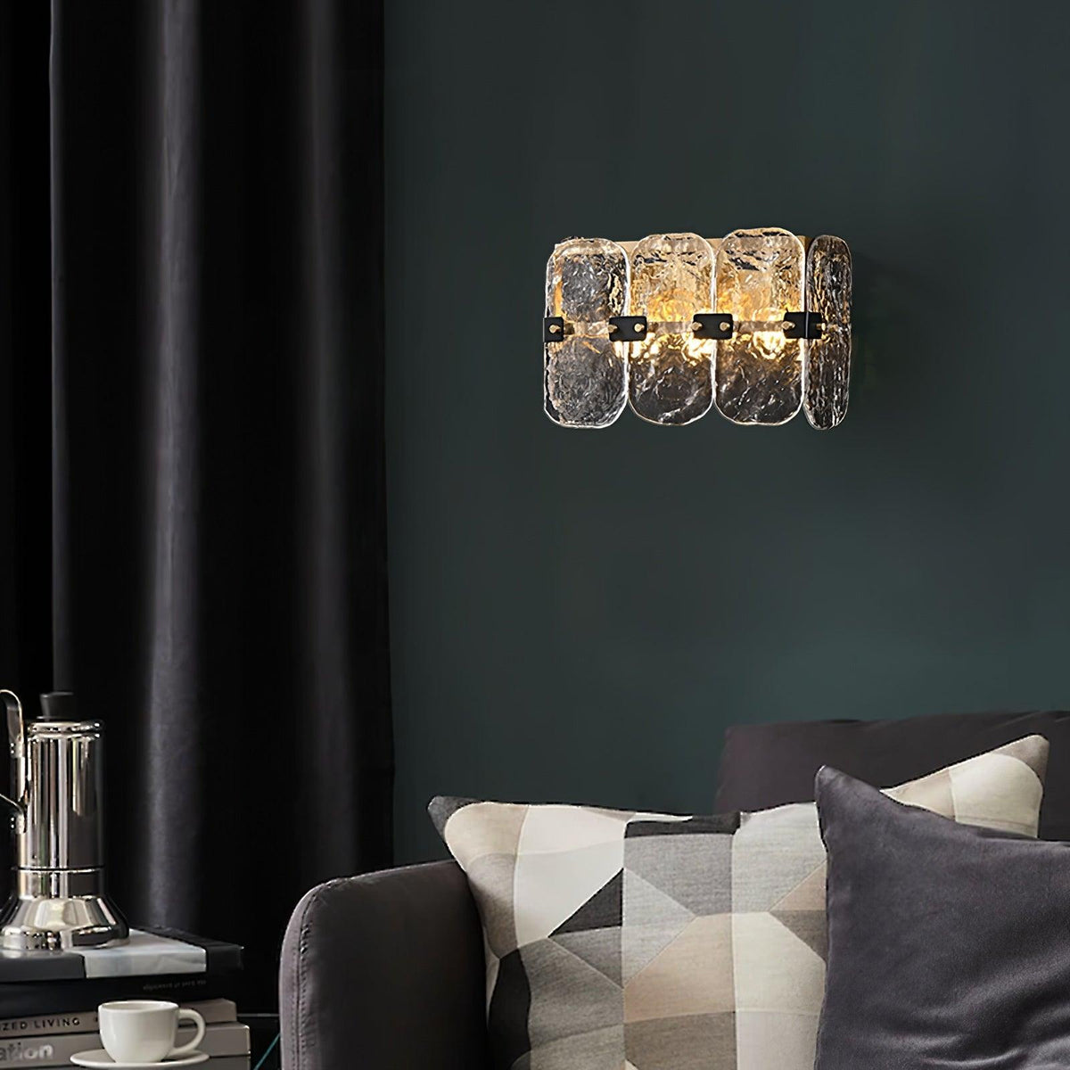 Eiruaine Massive Glass Wall Sconces