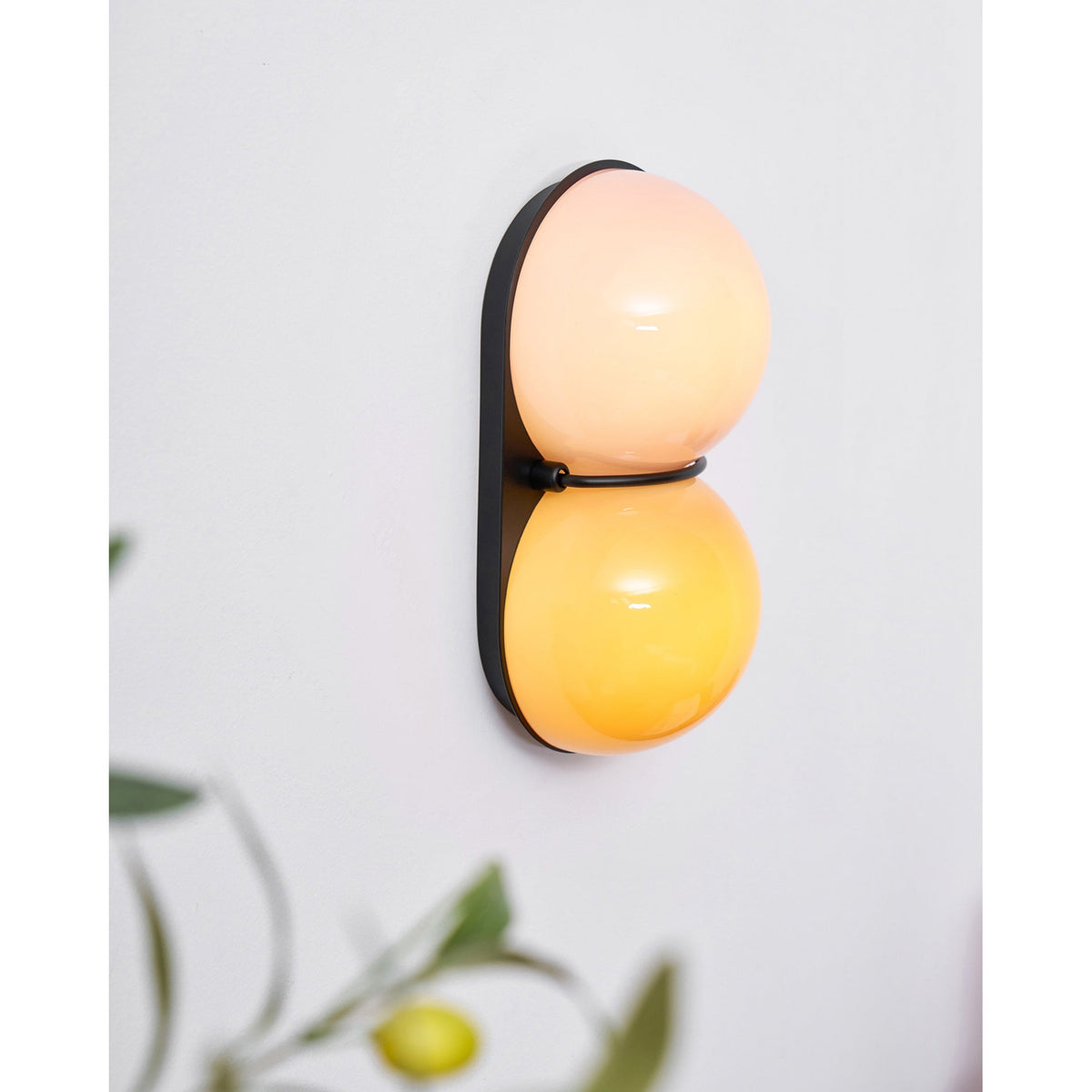 Eversham Twin Globe Wall Lamp