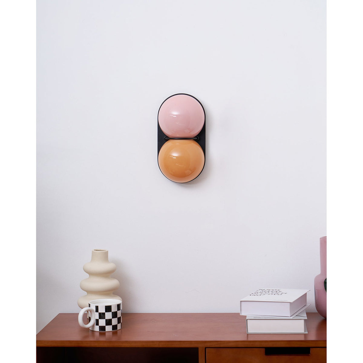 Eversham Twin Globe Wall Lamp