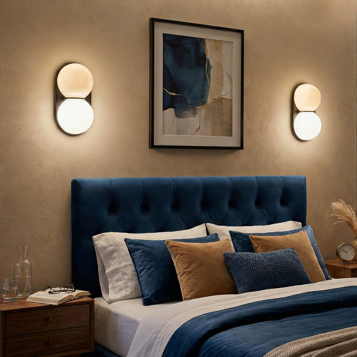 Eversham Twin Globe Wall Lamp