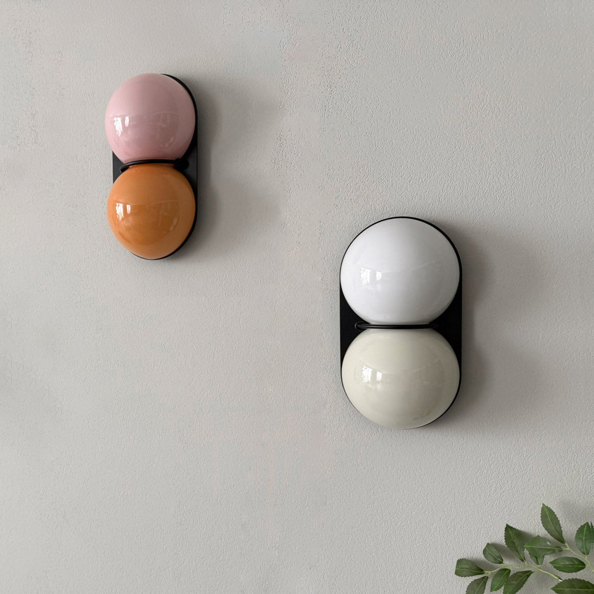Eversham Twin Globe Wall Lamp