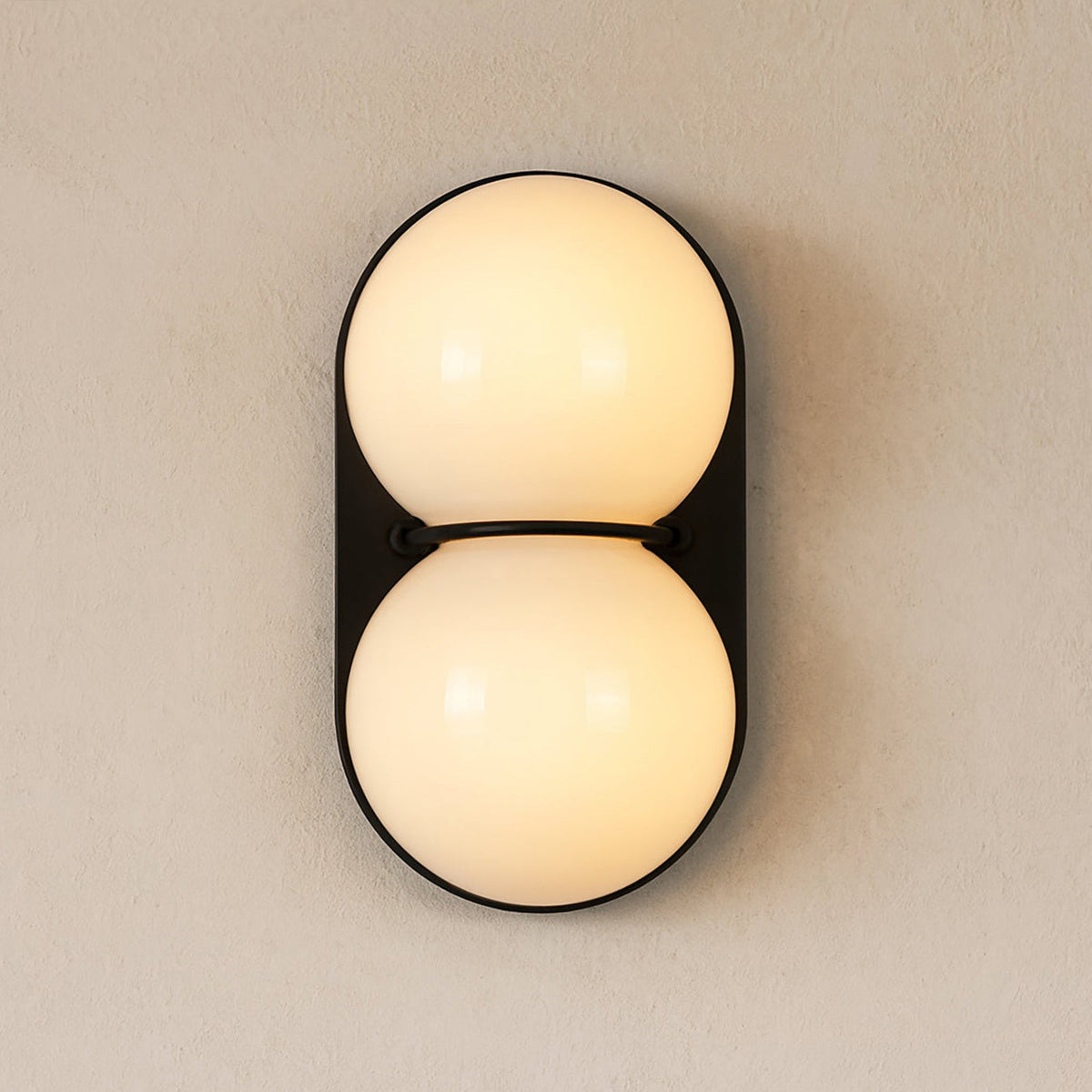 Eversham Twin Globe Wall Lamp