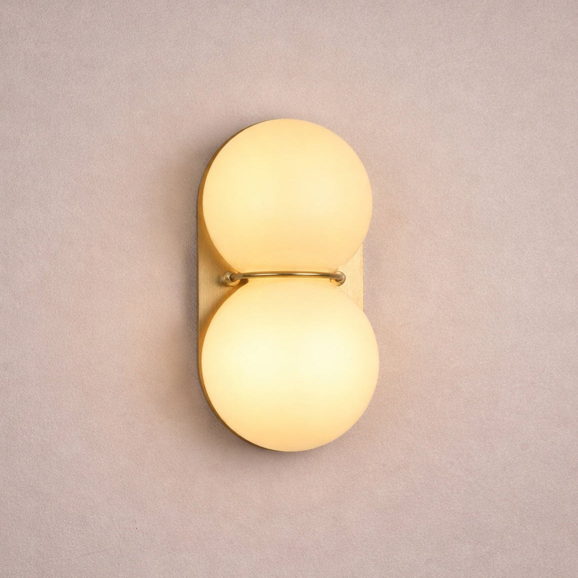 Eversham Twin Globe Wall Lamp