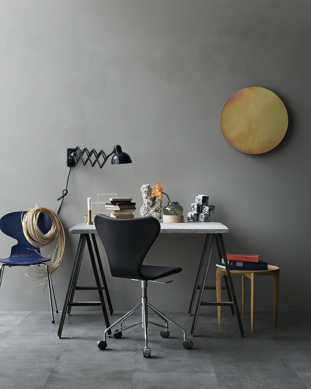 Zonorira Vintage Industrial Adjustable Wall Lamp