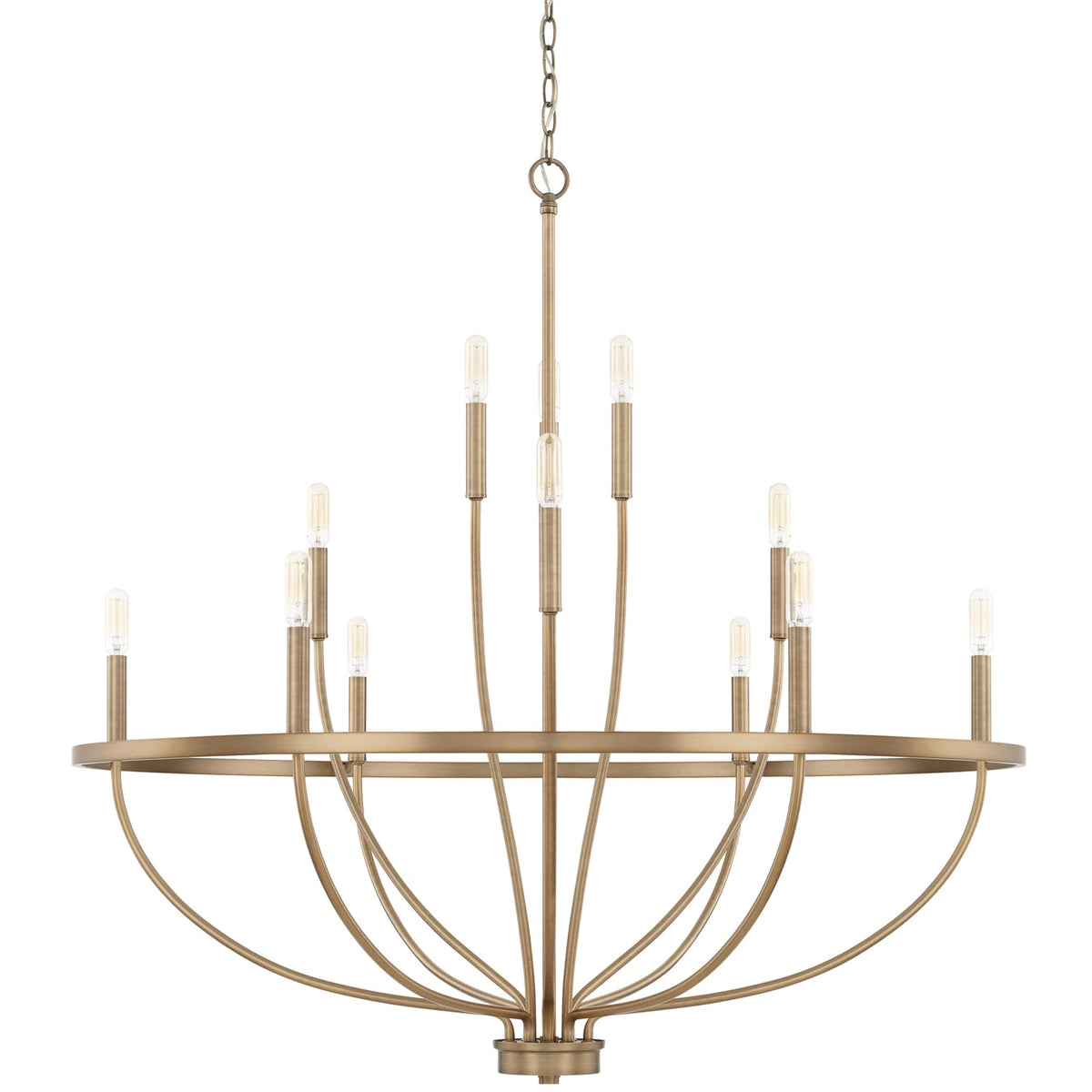 Cisoriel Classic Brass Chandelier