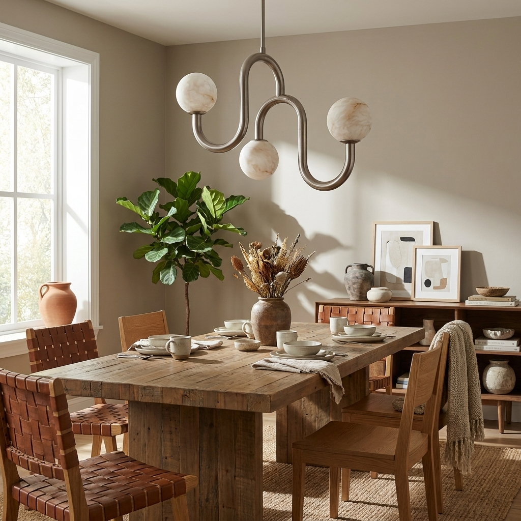 Vardenmere Alabaster Chandelier
