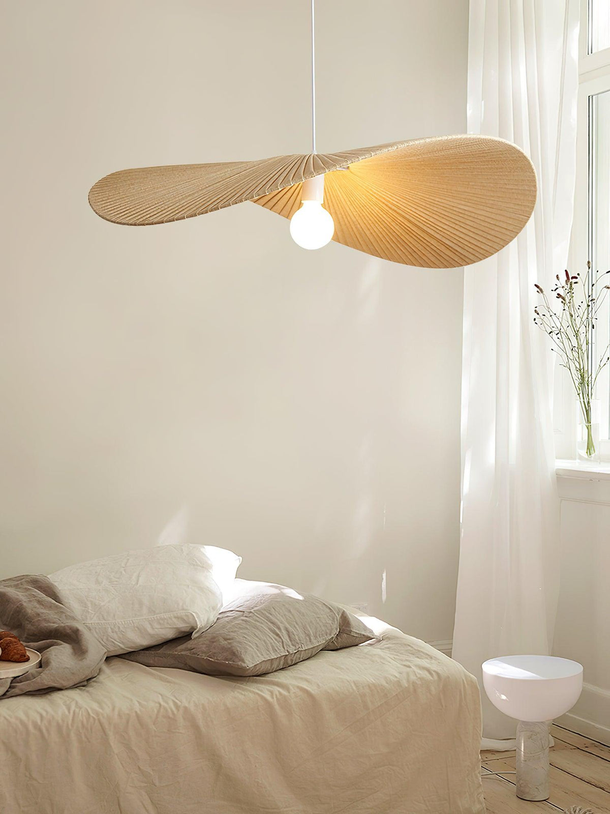 Cedrin Pendant Lamp Wave Natural