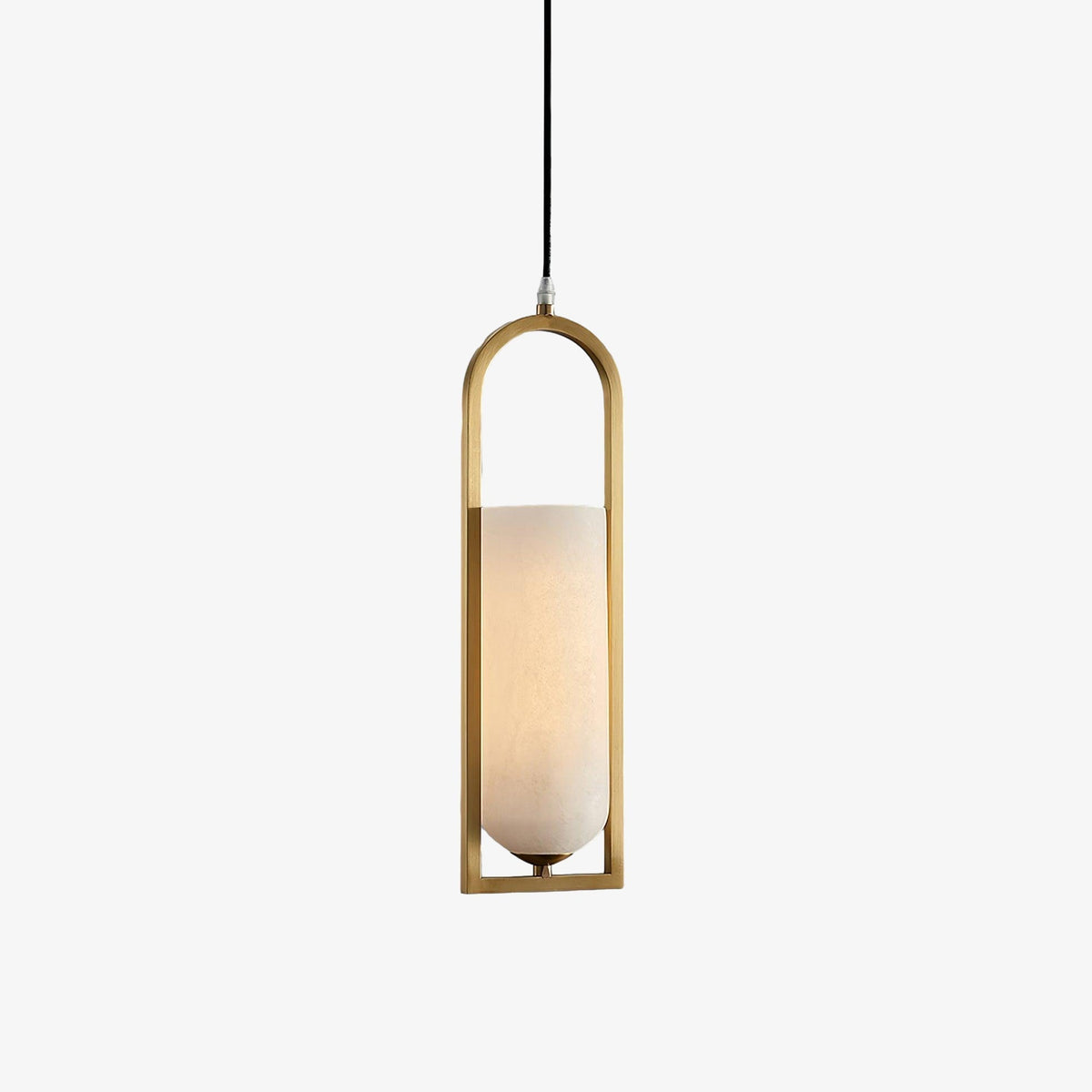 Svala Arch Alabaster Pendant Light