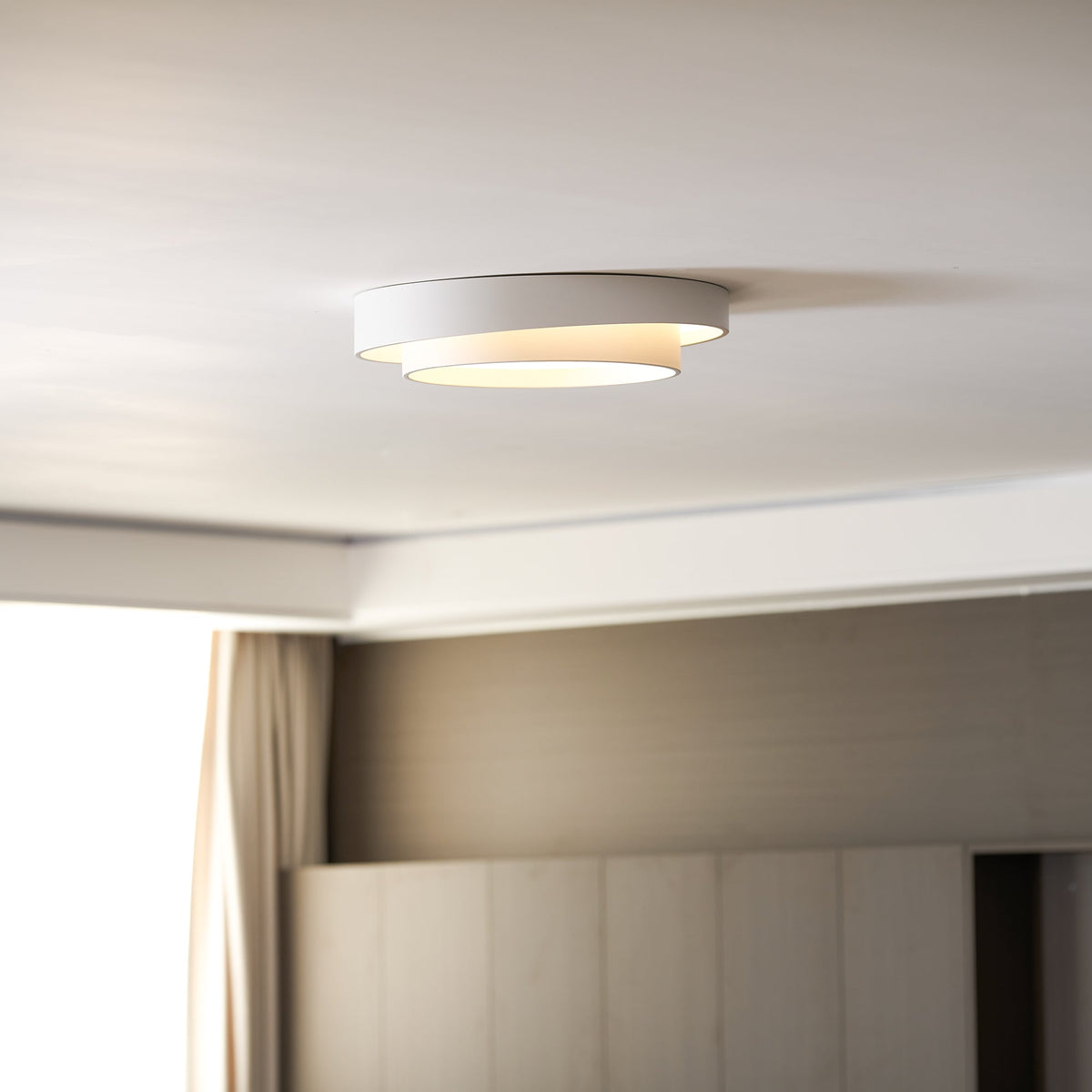Vaeiya Iron Flush Mount Ceiling Light