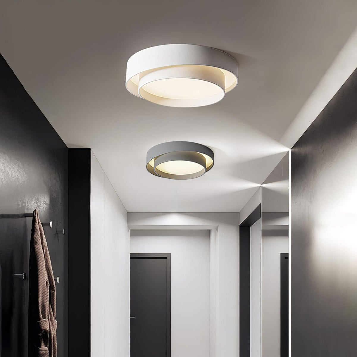 Vaeiya Iron Flush Mount Ceiling Light