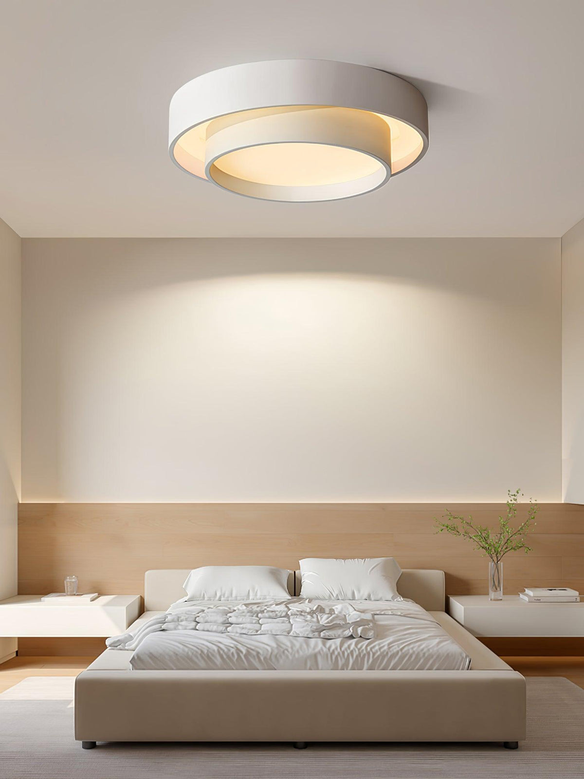 Vaeiya Iron Flush Mount Ceiling Light