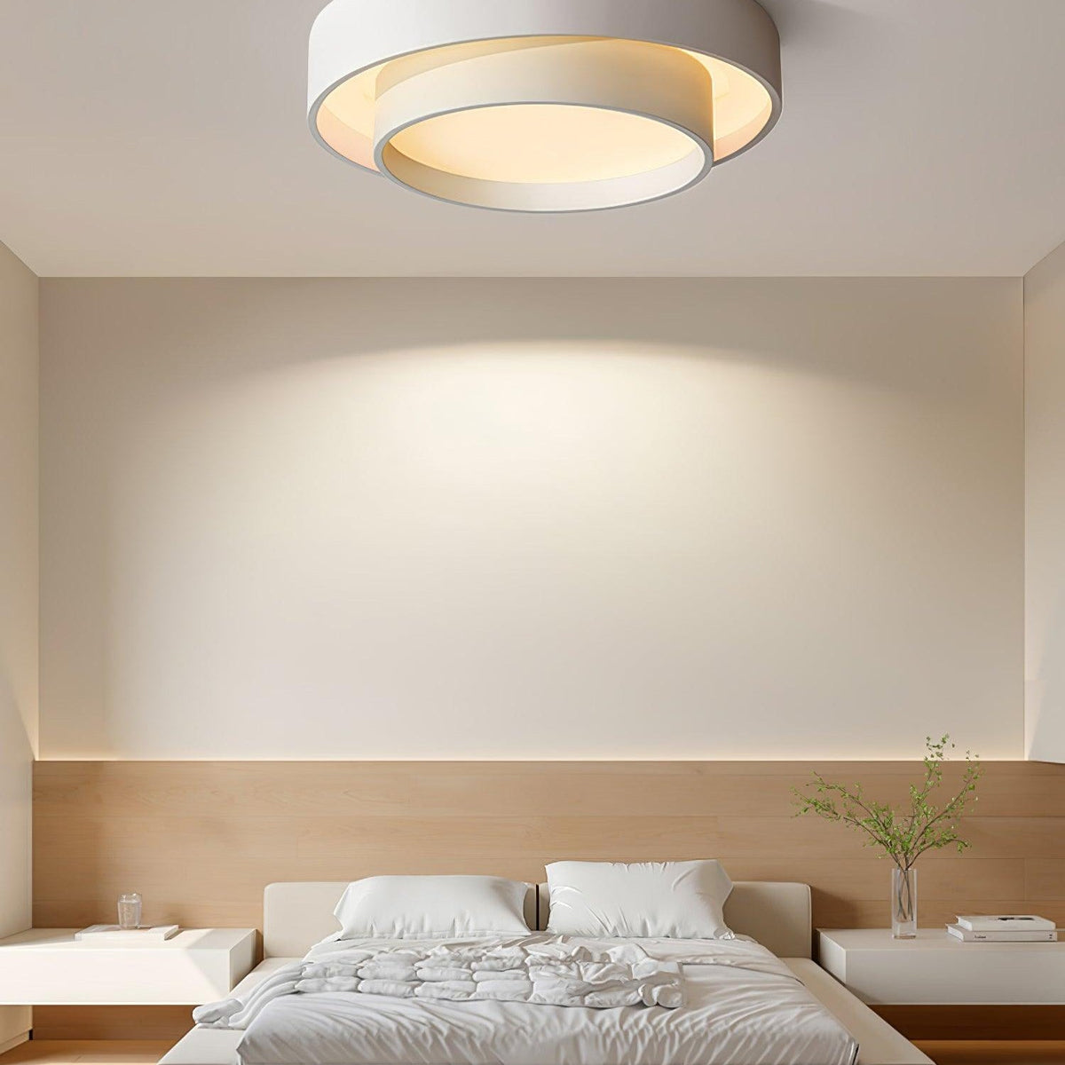 Jasper Ceiling Light Double Layers Modern Cylinder