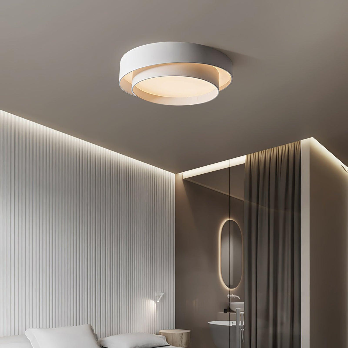 Vaeiya Iron Flush Mount Ceiling Light