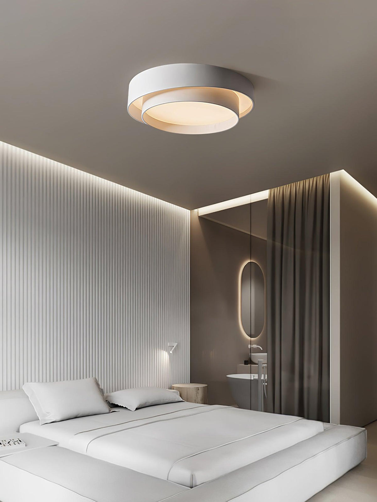 Vaeiya Iron Flush Mount Ceiling Light