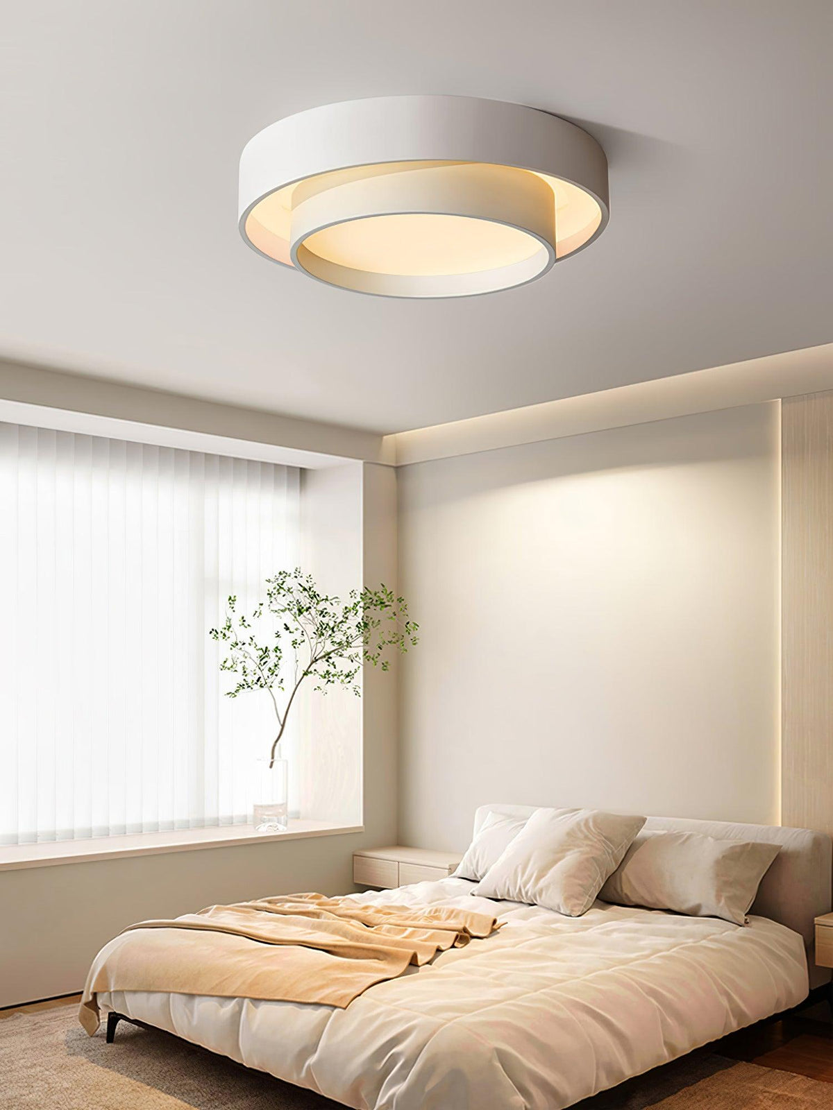 Vaeiya Iron Flush Mount Ceiling Light