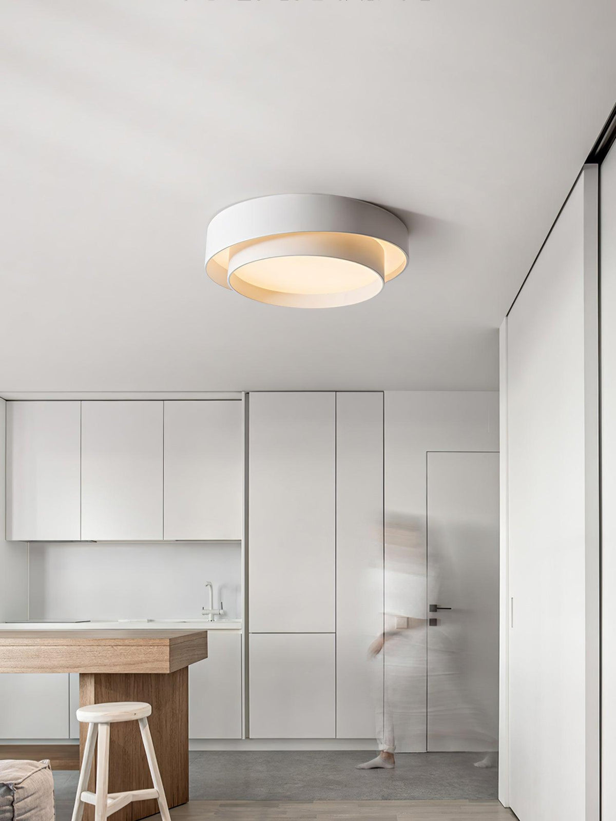 Vaeiya Iron Flush Mount Ceiling Light