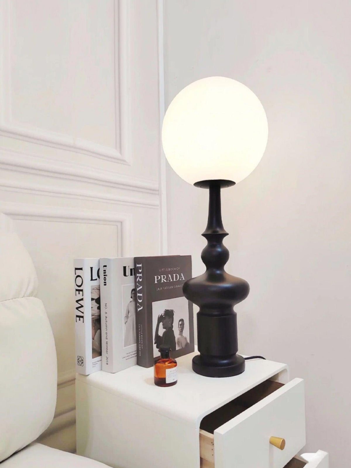 Soralise Roman Column Table Lamp