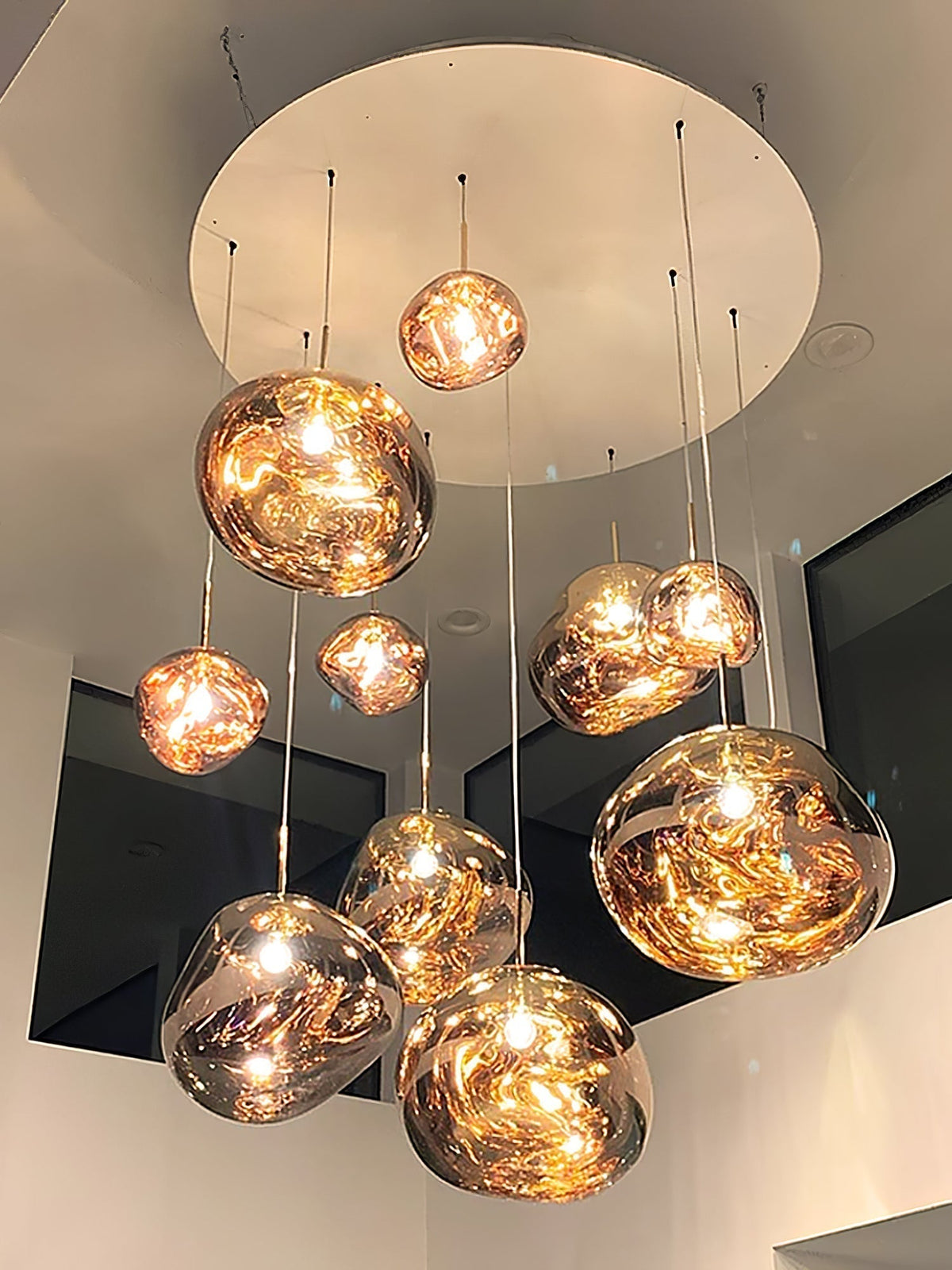 Daria Pendant Lamp Irregular Cluster Sculptural