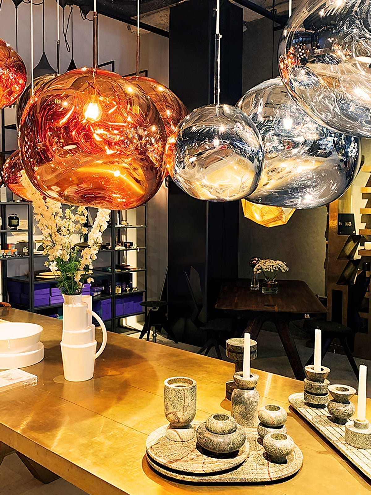 Daria Pendant Lamp Irregular Cluster Sculptural