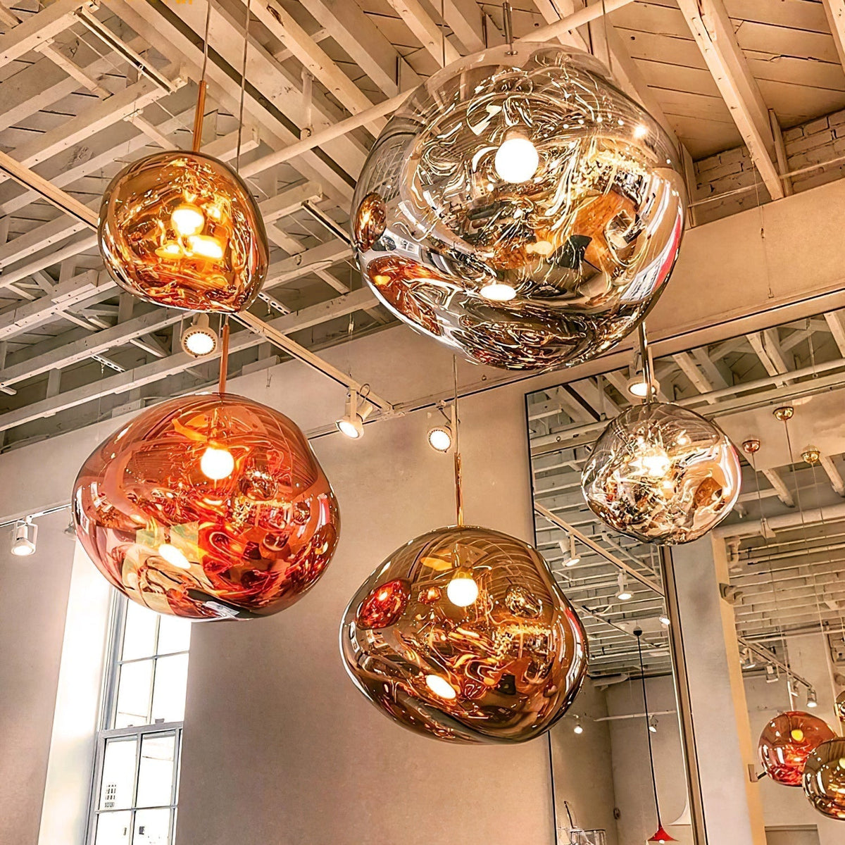 Daria Pendant Lamp Irregular Cluster Sculptural