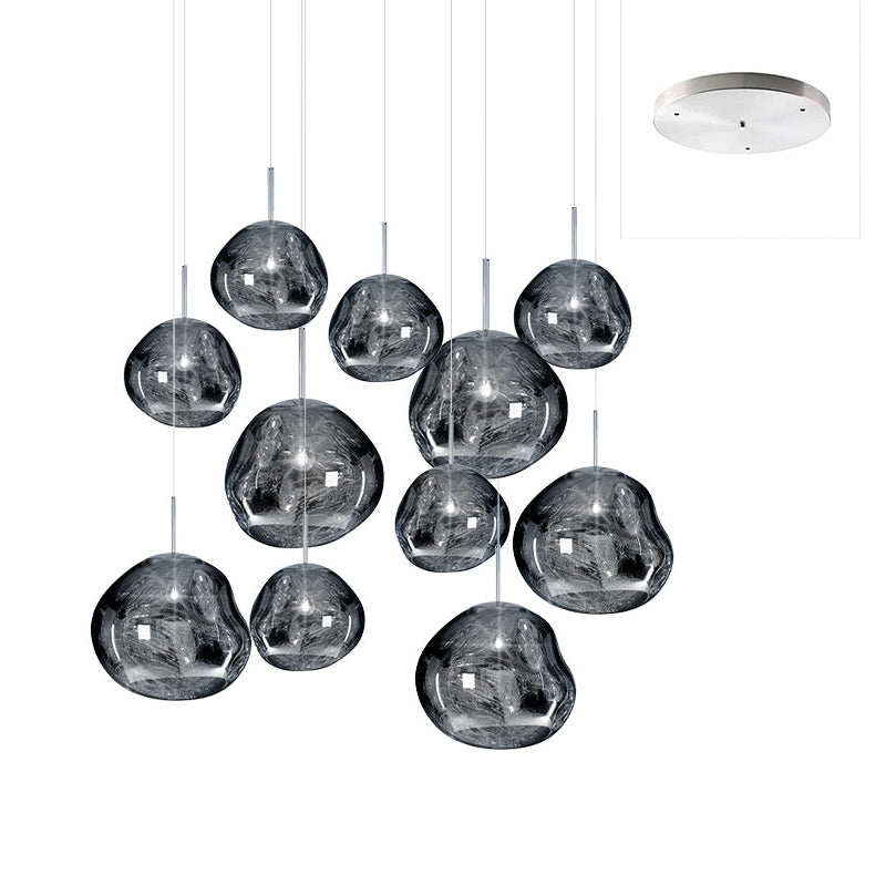 Daria Pendant Lamp Irregular Cluster Sculptural
