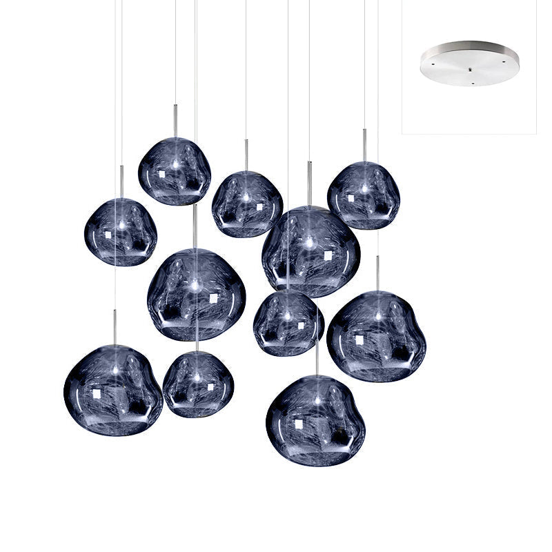Daria Pendant Lamp Irregular Cluster Sculptural