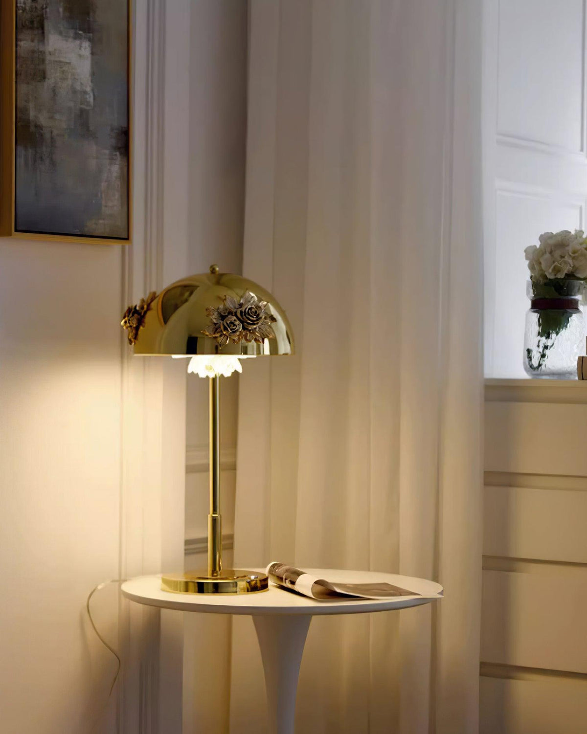 Uvaris Romantic  Crystal Table Lamp