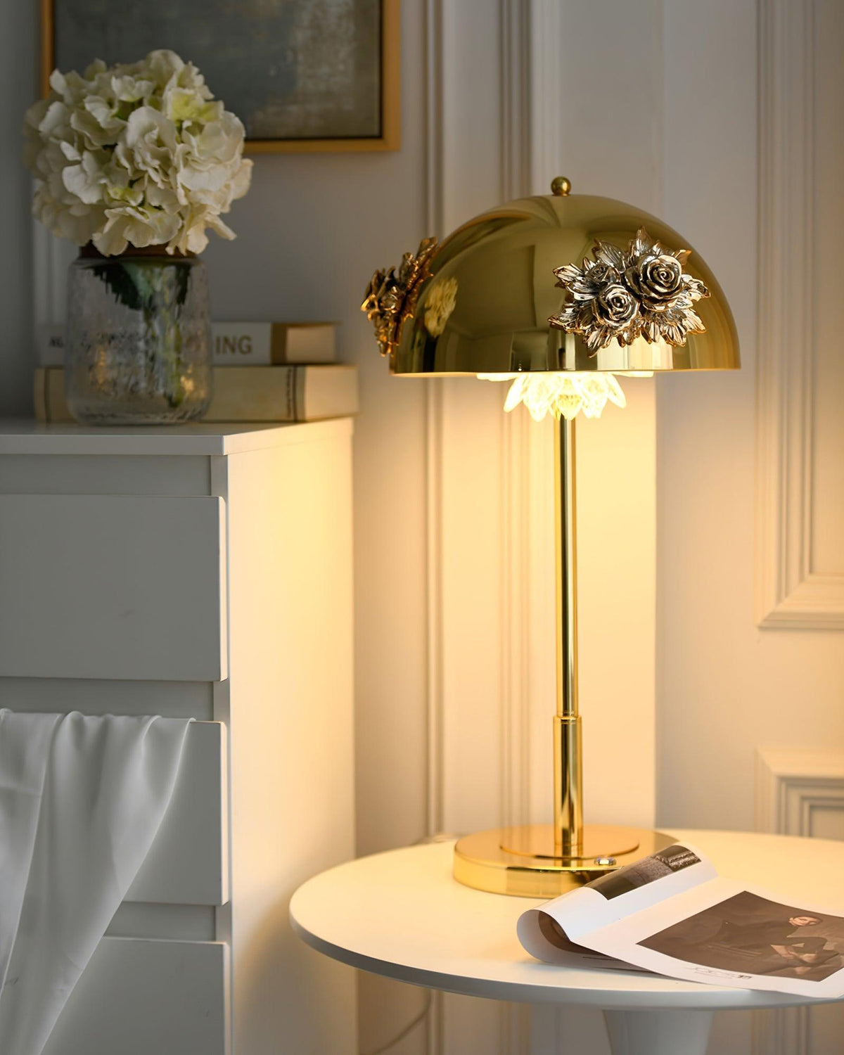 Uvaris Romantic  Crystal Table Lamp