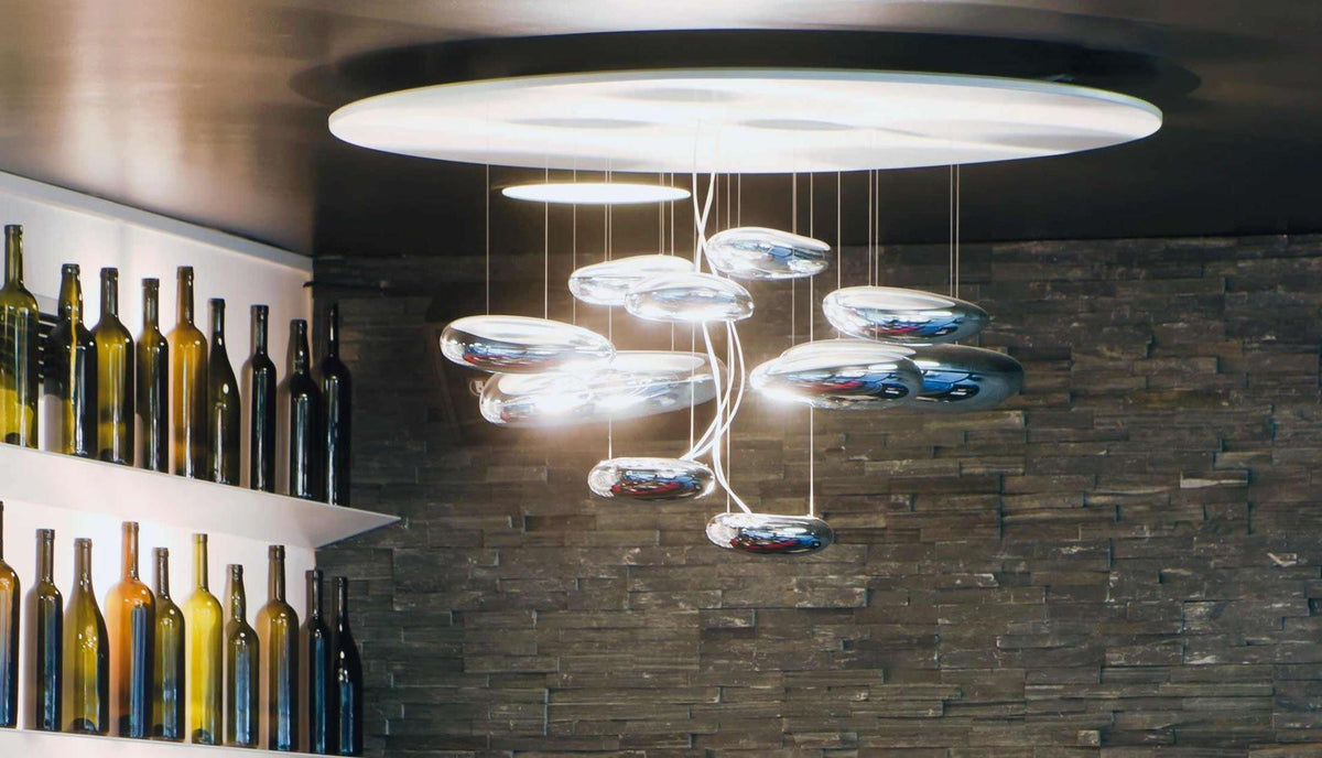 Orinanelle Chandelier Aluminum Sculptural