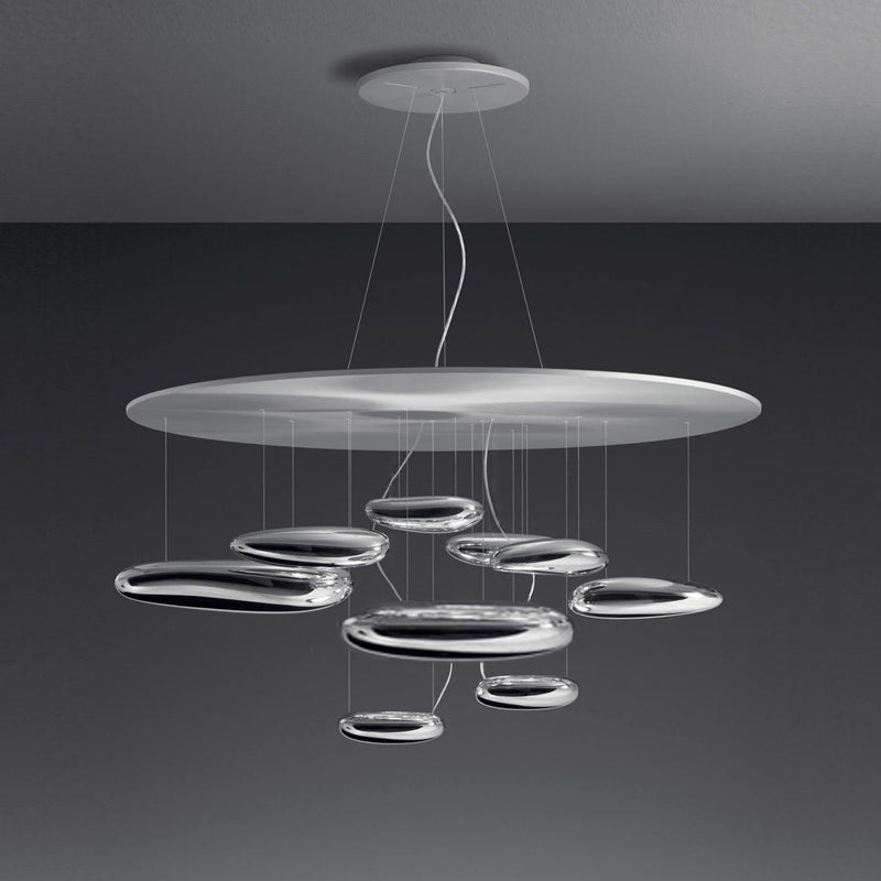Orinanelle Chandelier Aluminum Sculptural