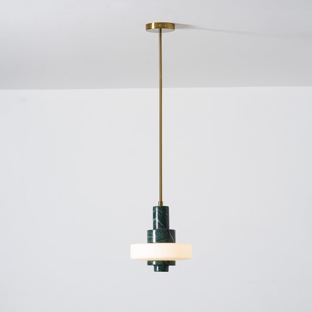 Mercury Green Marble Pendant Lamp