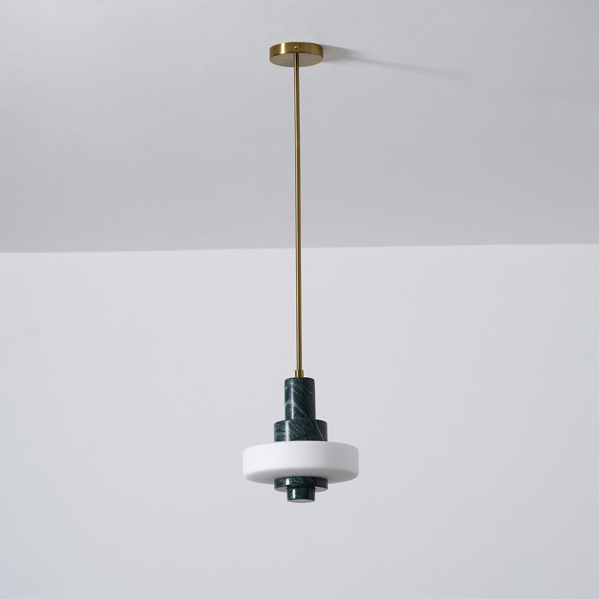 Mercury Green Marble Pendant Lamp