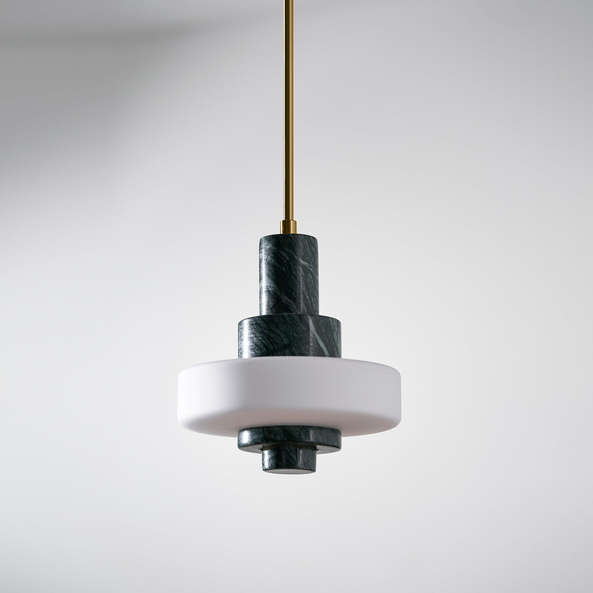 Mercury Green Marble Pendant Lamp