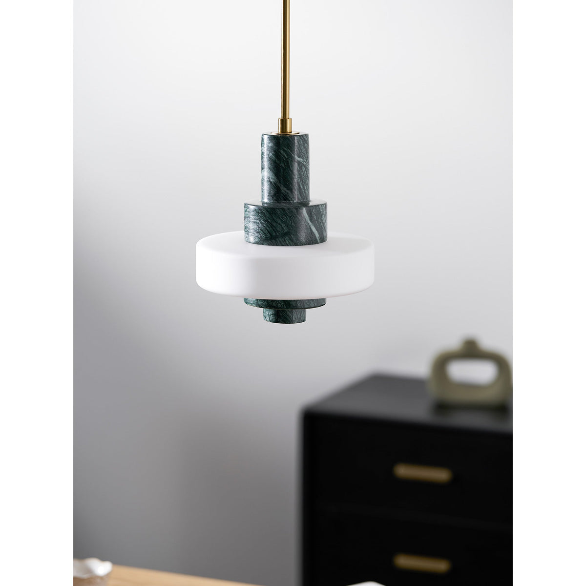 Mercury Green Marble Pendant Lamp