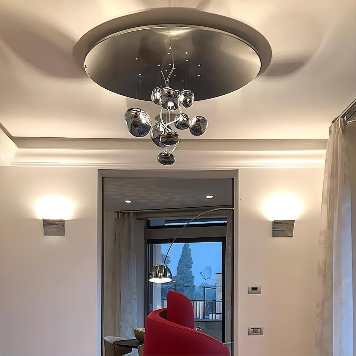 Feririan Ceiling Lamp Aluminum Pebble