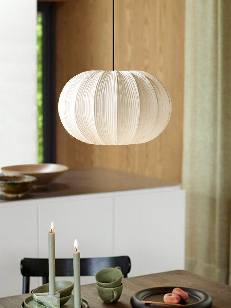 Casterwyn Pleated Fabric Pendant Lamp