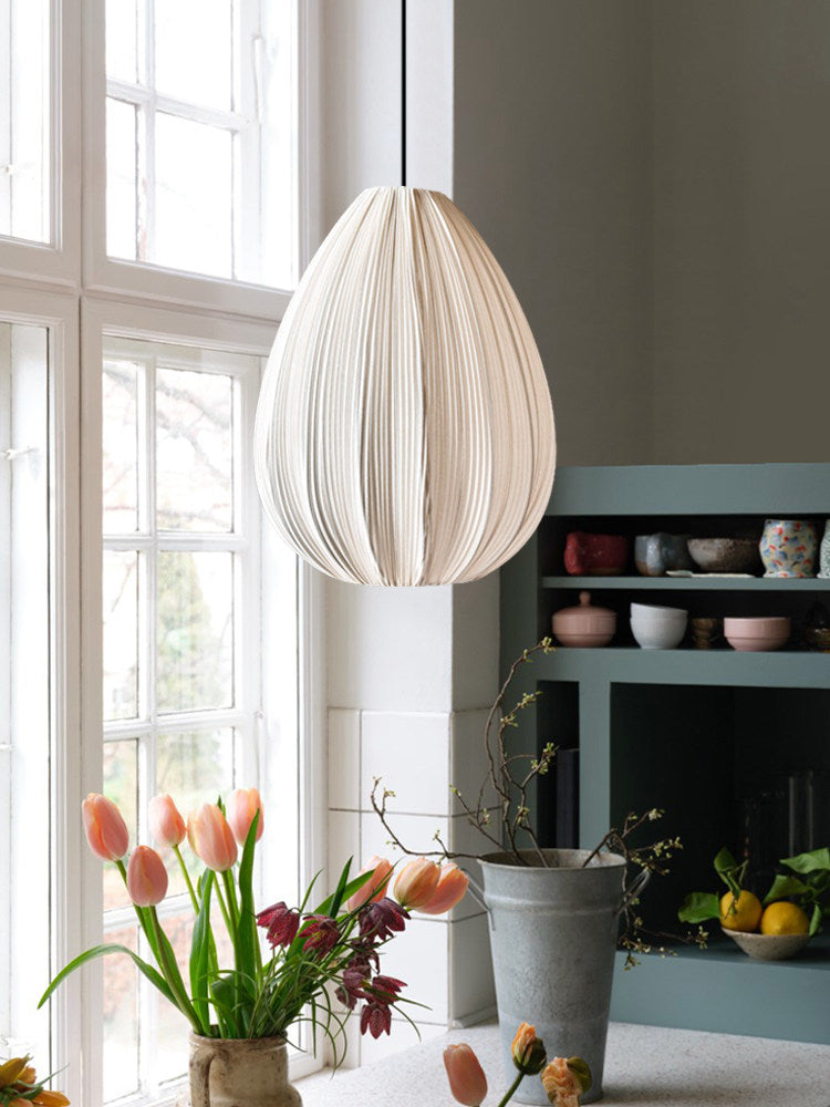 Casterwyn Pleated Fabric Pendant Lamp