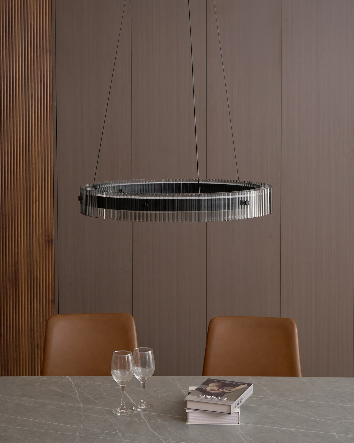 Veliviel Chandelier Ring Minimalist LED