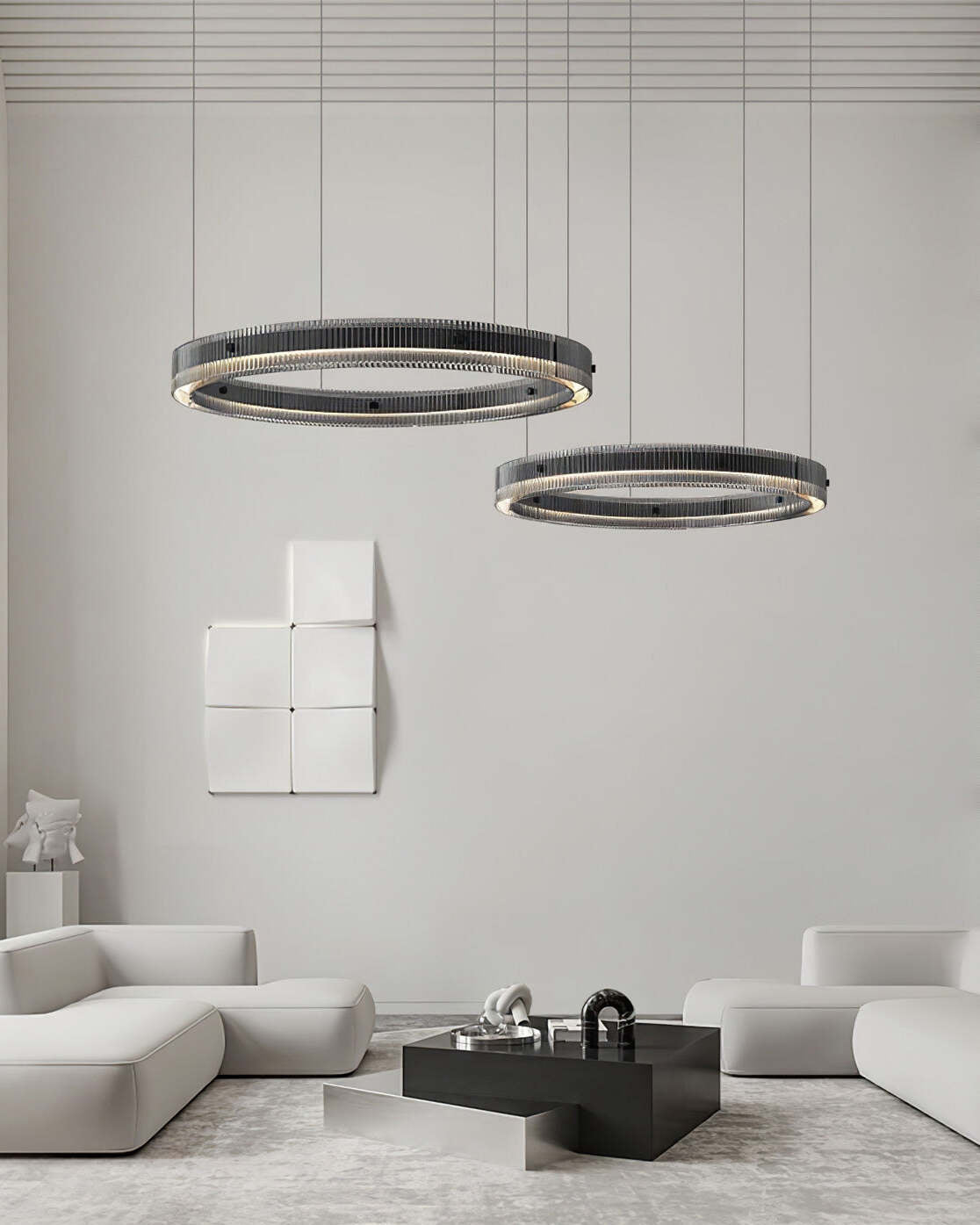 Veliviel Chandelier Ring Minimalist LED