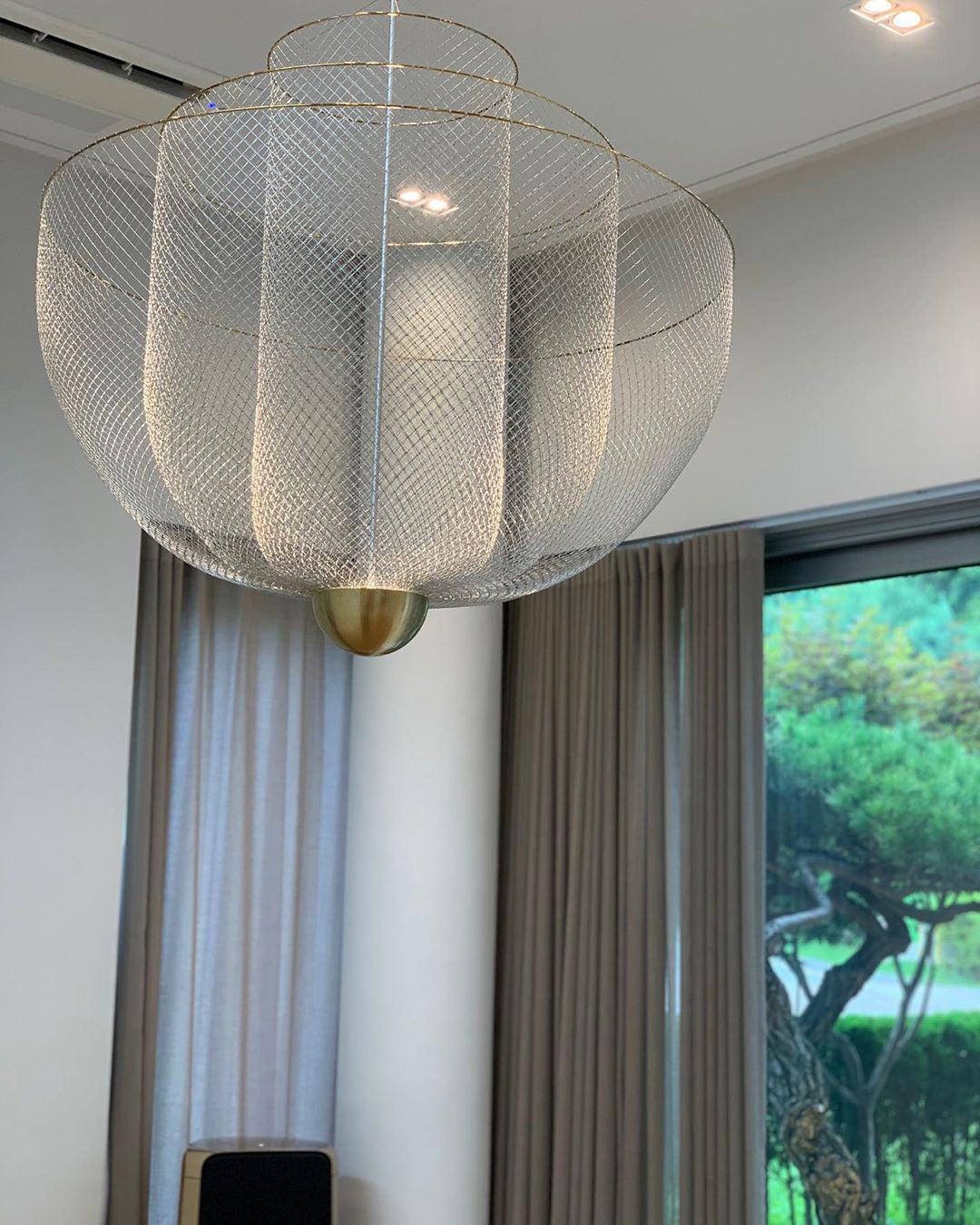 Terielissa Chandelier Meshmatics Hanging Radiant
