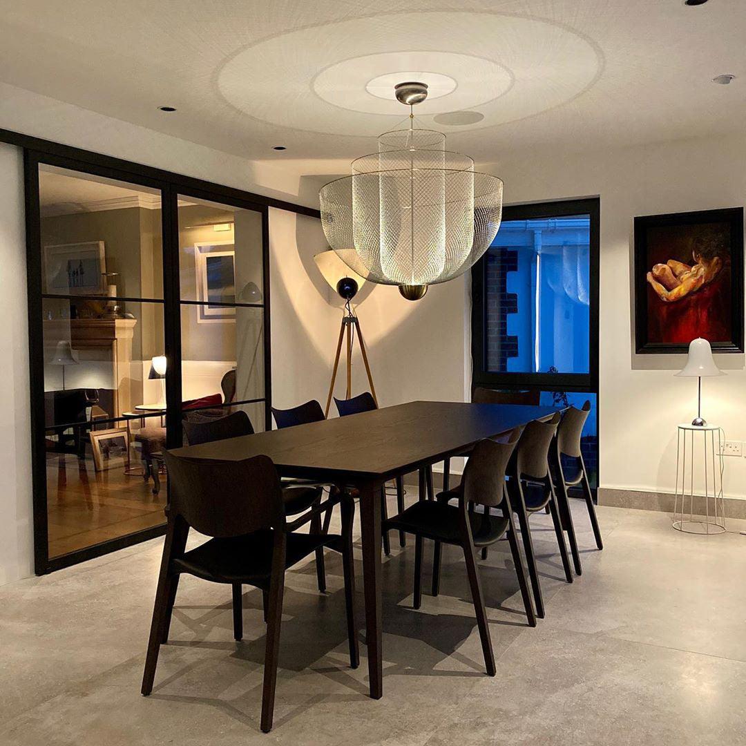 Terielissa Chandelier Meshmatics Hanging Radiant