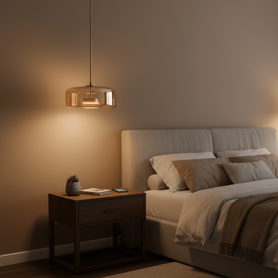 Daeli Sphere Glass Pendant Light