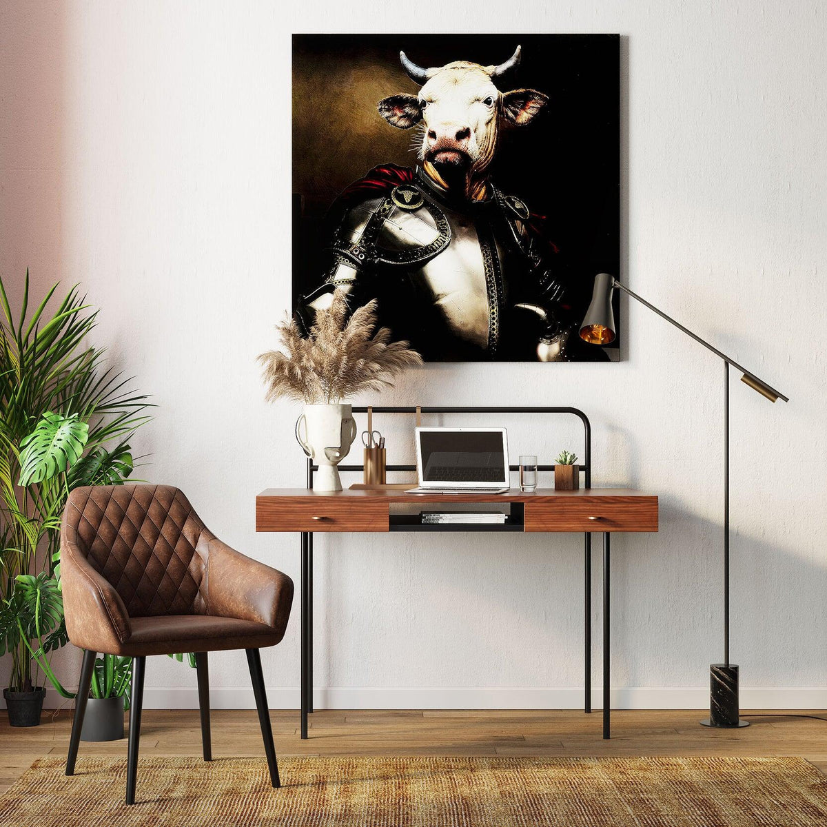 Vosolil Industrial Floor Lamp