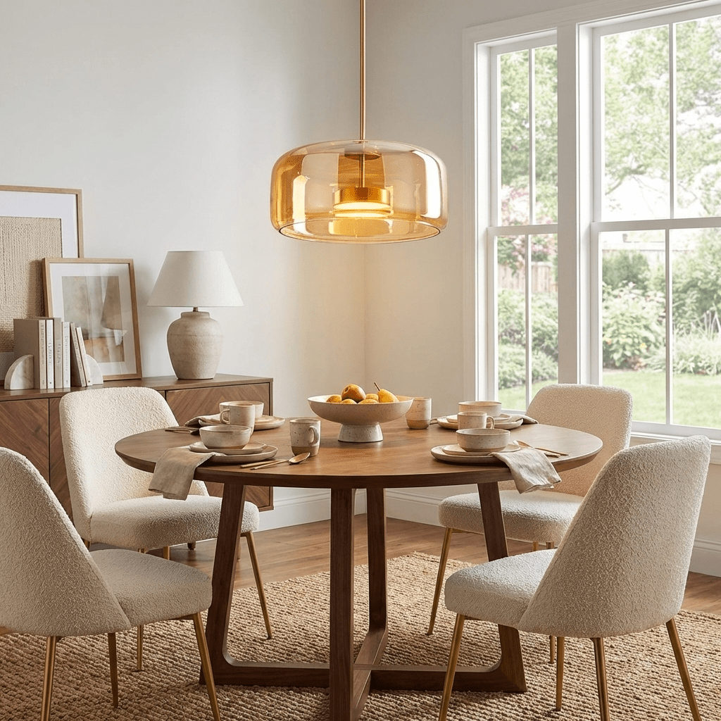 Daeli Sphere Glass Pendant Light