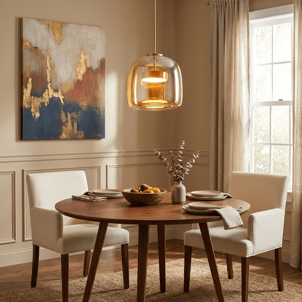 Daeli Sphere Glass Pendant Light