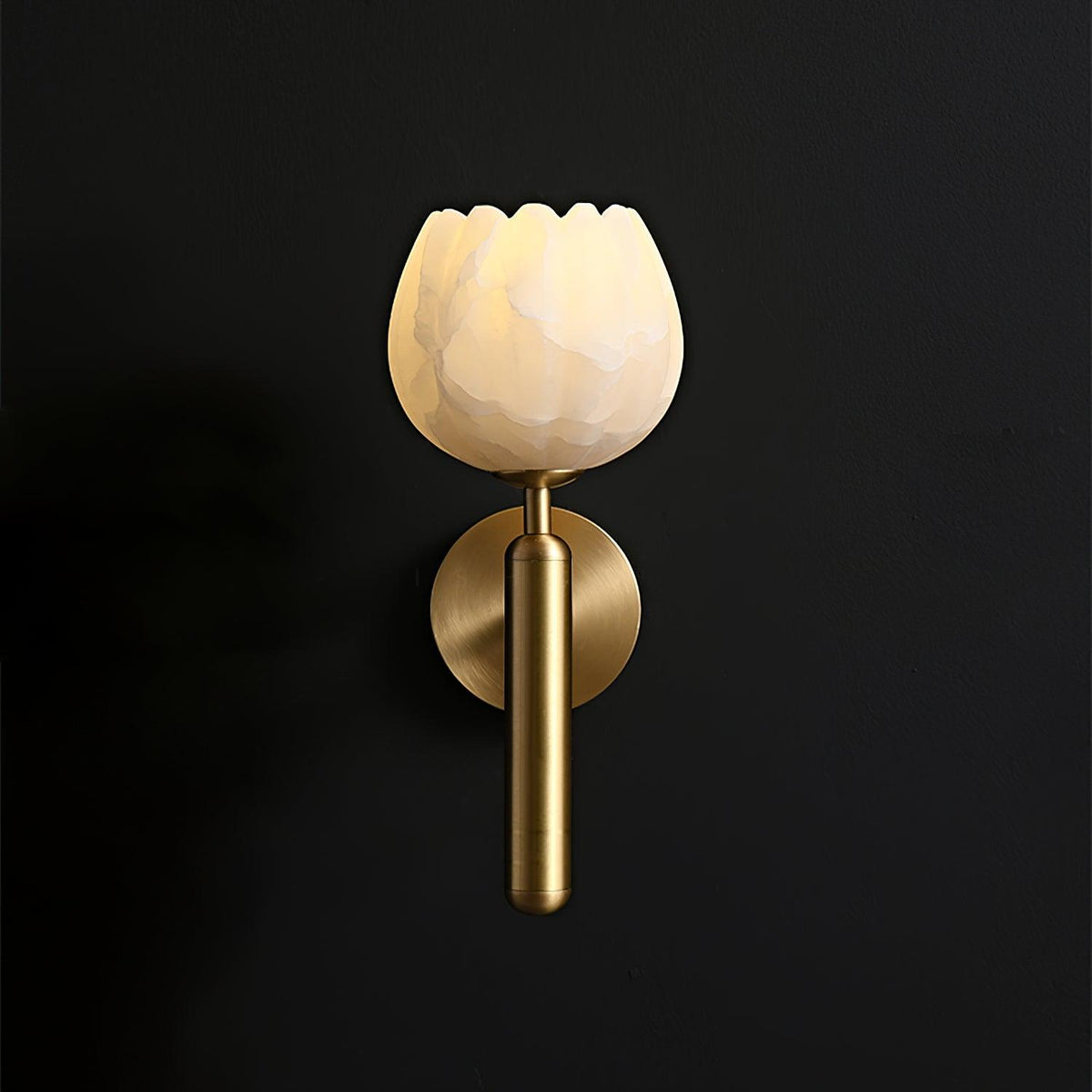 Xika Alabaster Indoor Wall Light