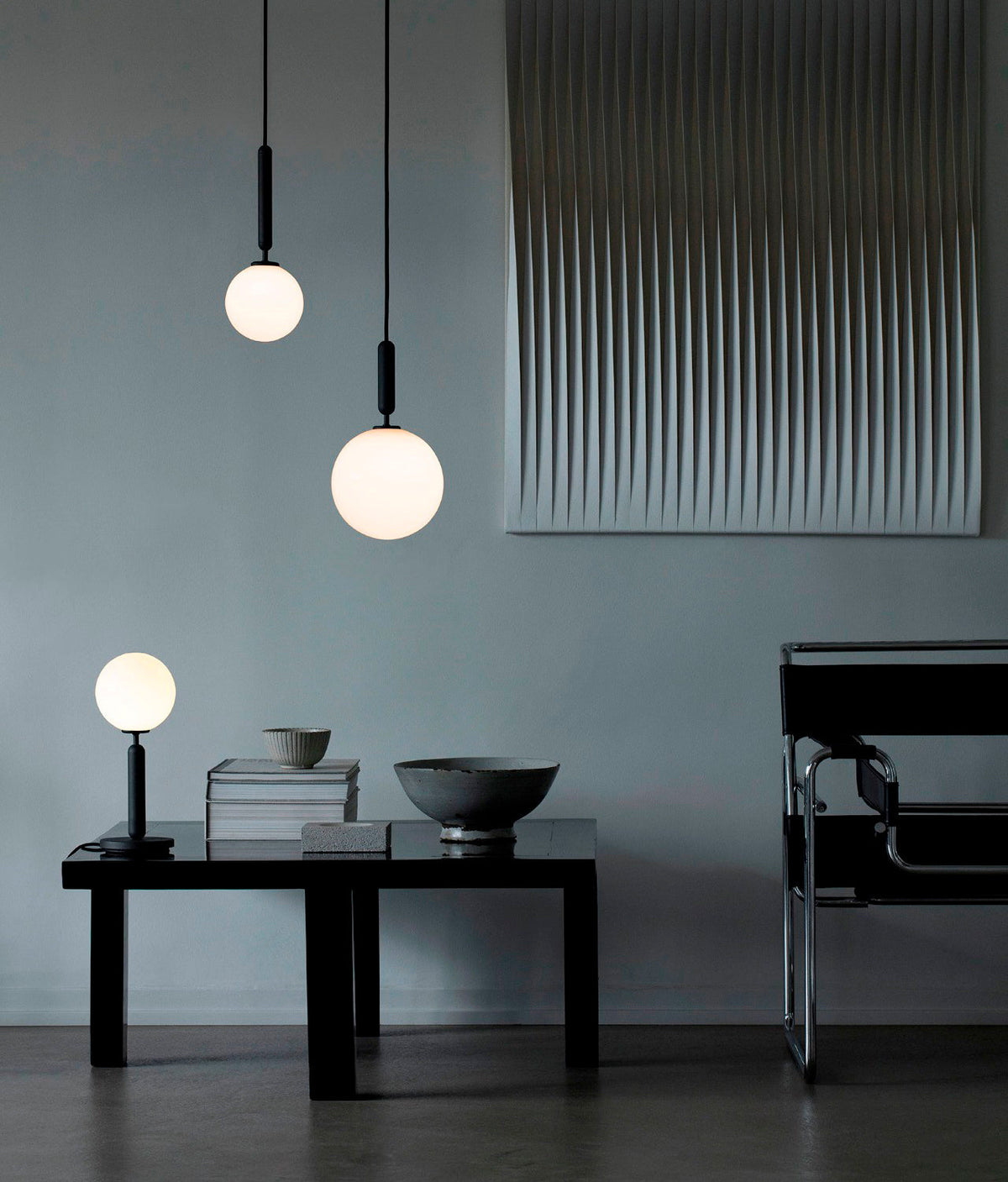 Lioraraya Glass Classic Industrial Pendant Light