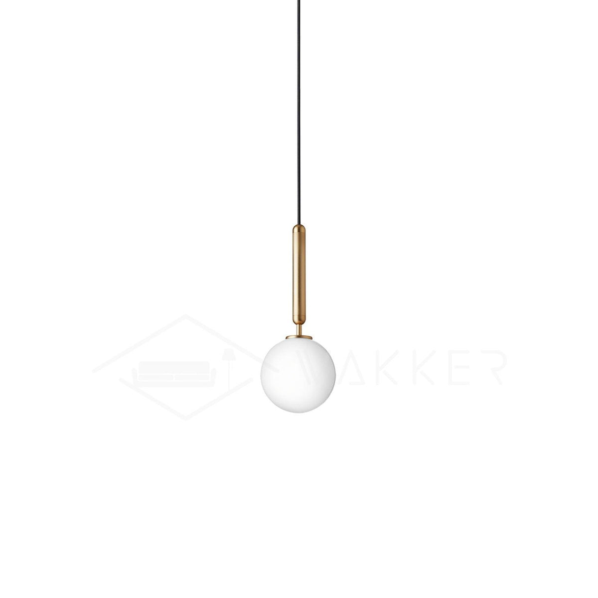 Teloza Brass Industrial Pendant Light