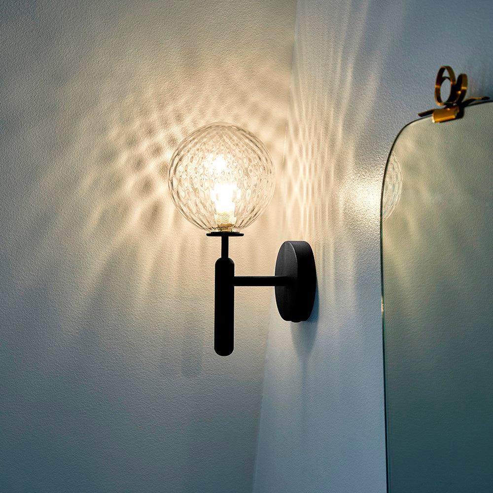 Ilirila Modern Minimalist Brass Glass Wall Light